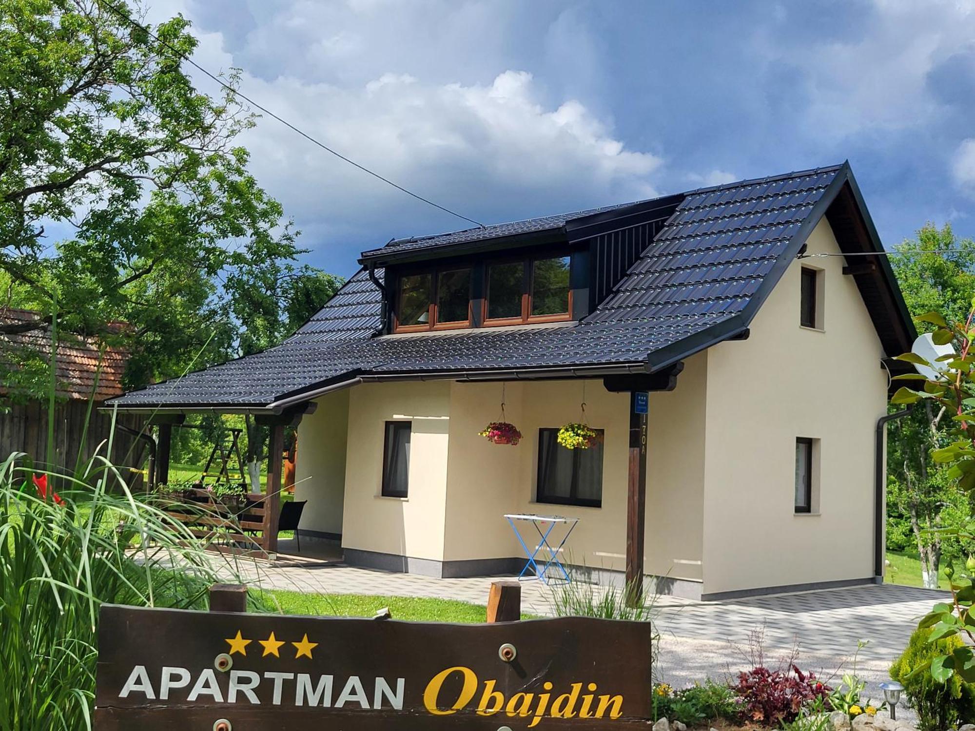 Holiday Home, Apartman Obajdin Slunj Dış mekan fotoğraf